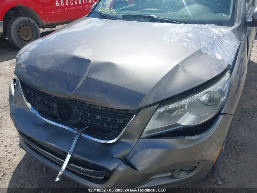 2011 Volkswagen Tiguan VIN: WVGBV7AX6BW540446 Lot: 12018232