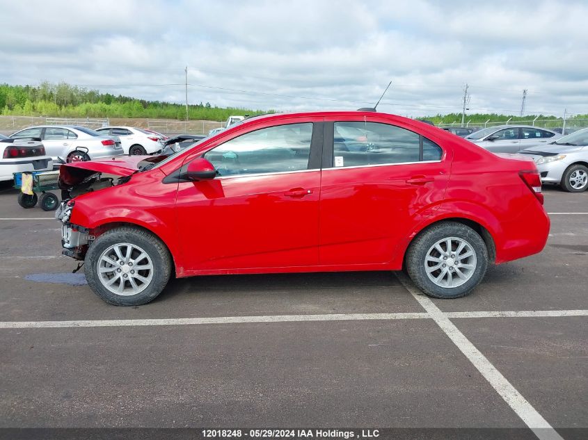 2018 Chevrolet Sonic Lt VIN: 1G1JD5SH0J4118643 Lot: 12018248