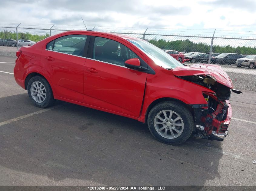 2018 Chevrolet Sonic Lt VIN: 1G1JD5SH0J4118643 Lot: 12018248