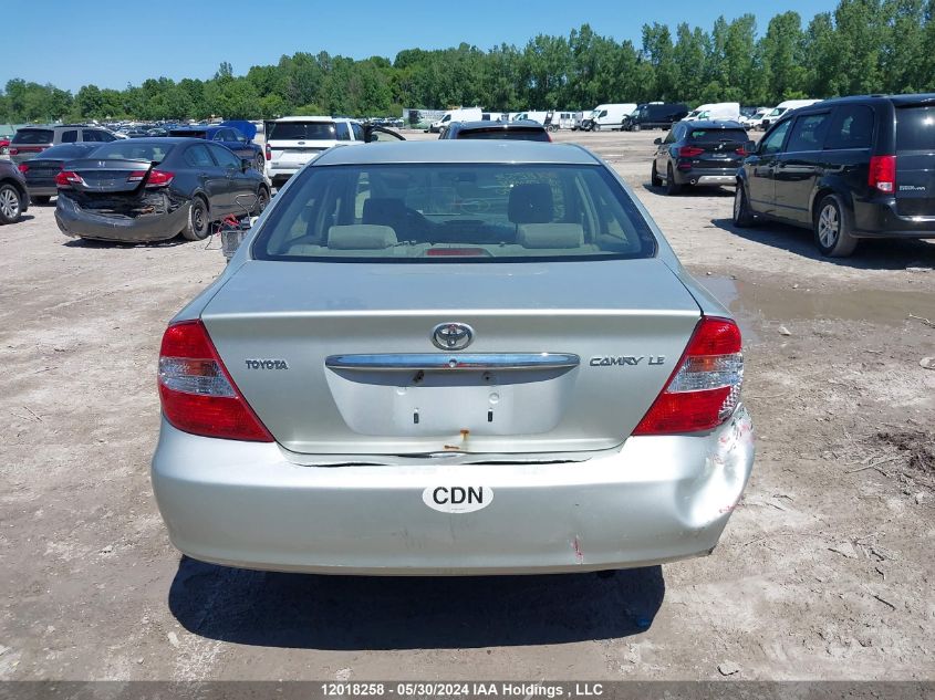2003 Toyota Camry Le/Se/Xle VIN: JTDBE32K330219470 Lot: 12018258