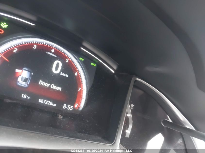 2020 Honda Civic VIN: 2HGFC4B8XLH401522 Lot: 12018264