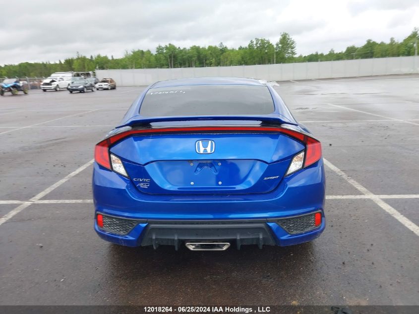 2020 Honda Civic VIN: 2HGFC4B8XLH401522 Lot: 12018264