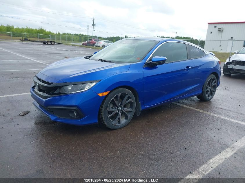 2020 Honda Civic VIN: 2HGFC4B8XLH401522 Lot: 12018264