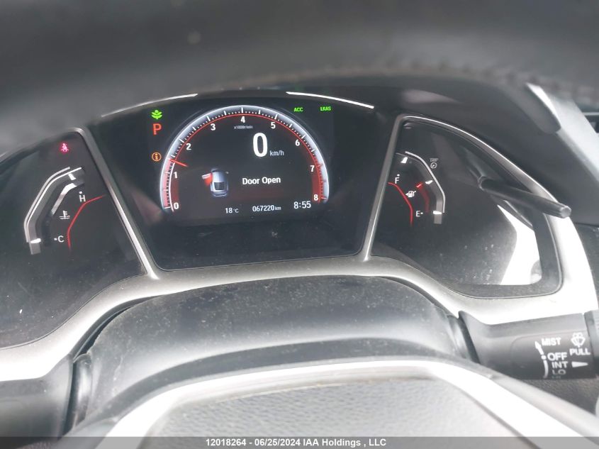 2020 Honda Civic VIN: 2HGFC4B8XLH401522 Lot: 12018264