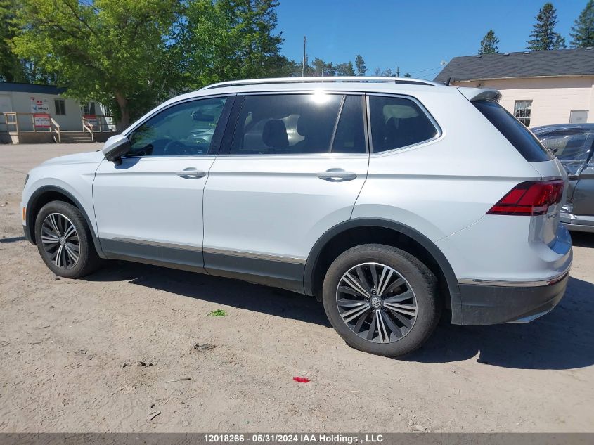 2018 Volkswagen Tiguan VIN: 3VV4B7AX7JM204133 Lot: 12018266