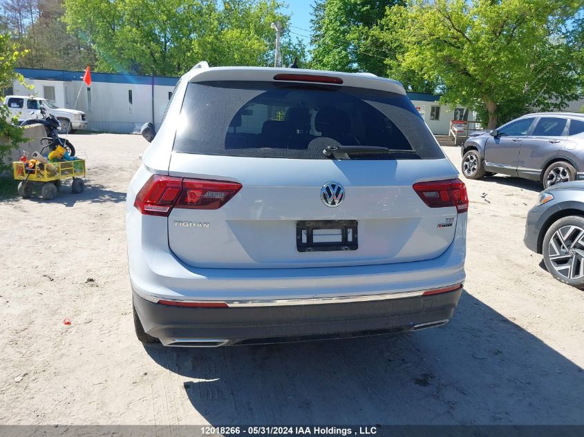 2018 Volkswagen Tiguan VIN: 3VV4B7AX7JM204133 Lot: 12018266