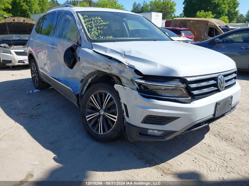 2018 Volkswagen Tiguan VIN: 3VV4B7AX7JM204133 Lot: 12018266