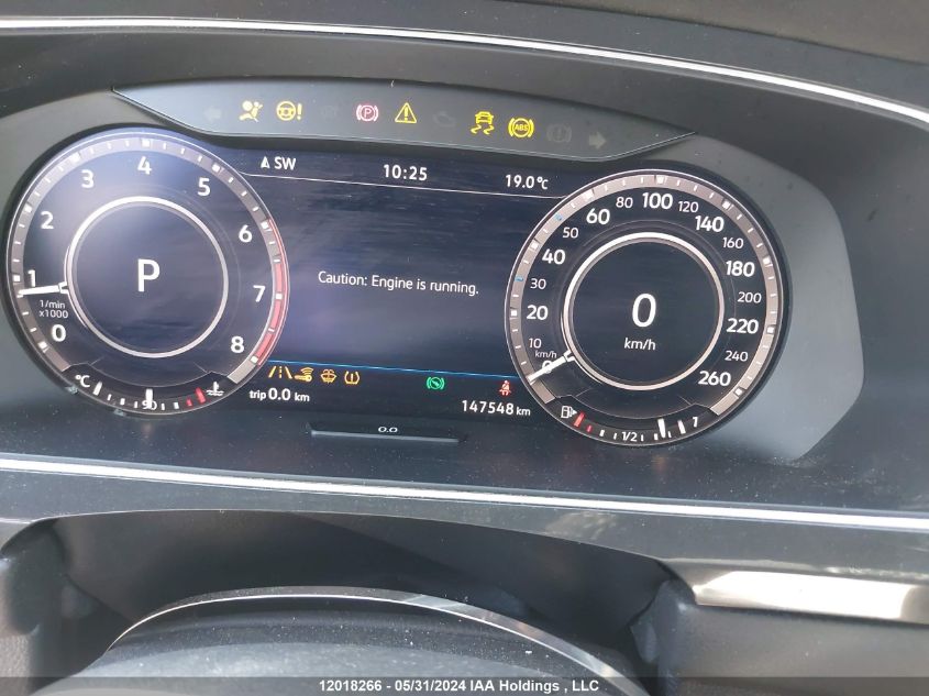 2018 Volkswagen Tiguan VIN: 3VV4B7AX7JM204133 Lot: 12018266