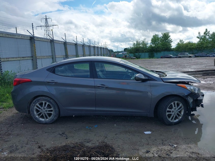 2012 Hyundai Elantra Gl VIN: 5NPDH4AE3CH078274 Lot: 12018270