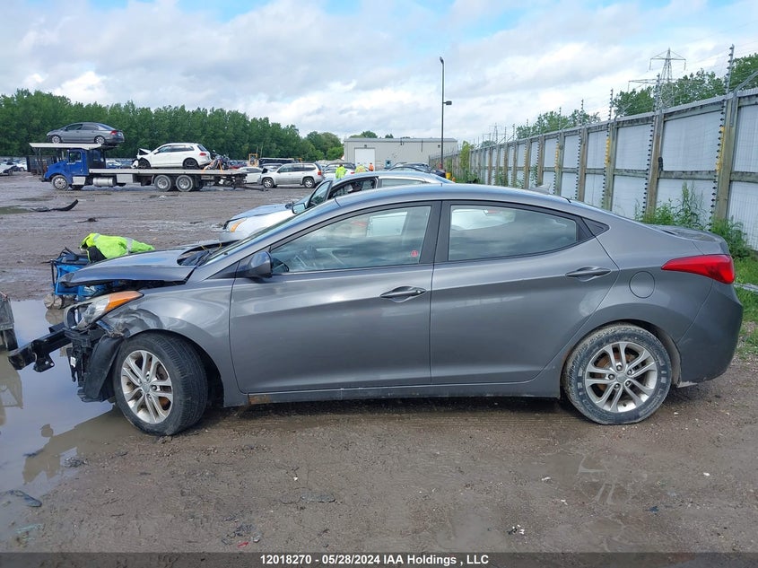 2012 Hyundai Elantra Gl VIN: 5NPDH4AE3CH078274 Lot: 12018270
