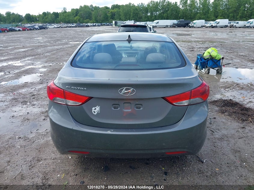 2012 Hyundai Elantra Gl VIN: 5NPDH4AE3CH078274 Lot: 12018270
