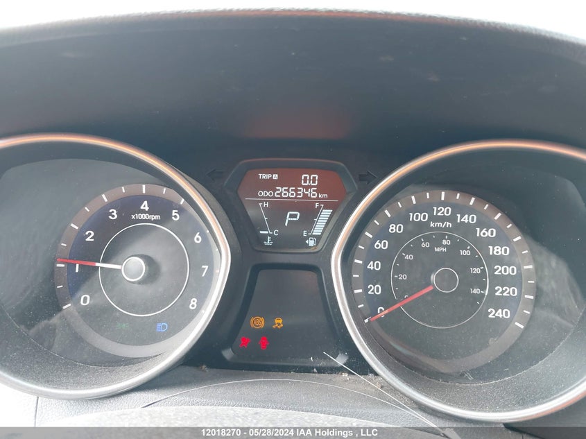 2012 Hyundai Elantra Gl VIN: 5NPDH4AE3CH078274 Lot: 12018270