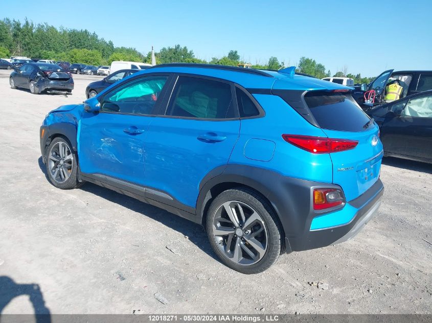 2020 Hyundai Kona Ultimate Awd VIN: KM8K5CA52LU459772 Lot: 12018271