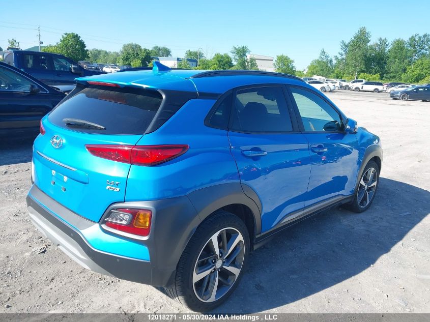 2020 Hyundai Kona Ultimate Awd VIN: KM8K5CA52LU459772 Lot: 12018271