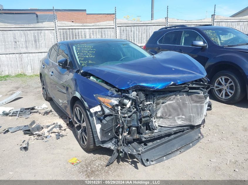 2018 Nissan Maxima VIN: 1N4AA6AP5JC396724 Lot: 12018281