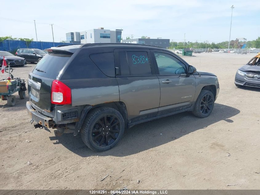 2012 Jeep Compass VIN: 1C4NJDAB2CD671225 Lot: 12018291