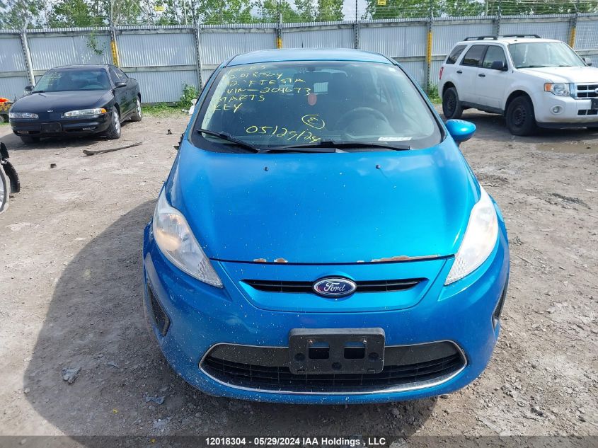 2012 Ford Fiesta Se VIN: 3FADP4EJXCM204673 Lot: 12018304
