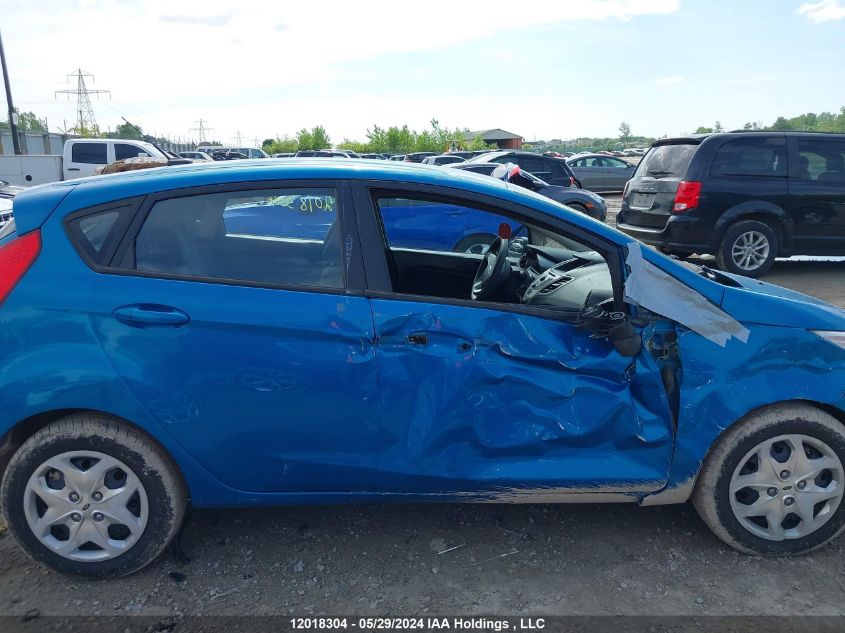 2012 Ford Fiesta Se VIN: 3FADP4EJXCM204673 Lot: 12018304