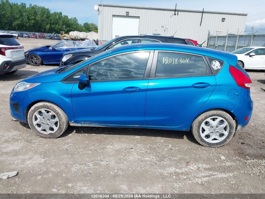 2012 Ford Fiesta Se VIN: 3FADP4EJXCM204673 Lot: 12018304