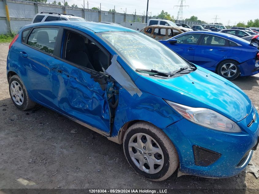 2012 Ford Fiesta Se VIN: 3FADP4EJXCM204673 Lot: 12018304