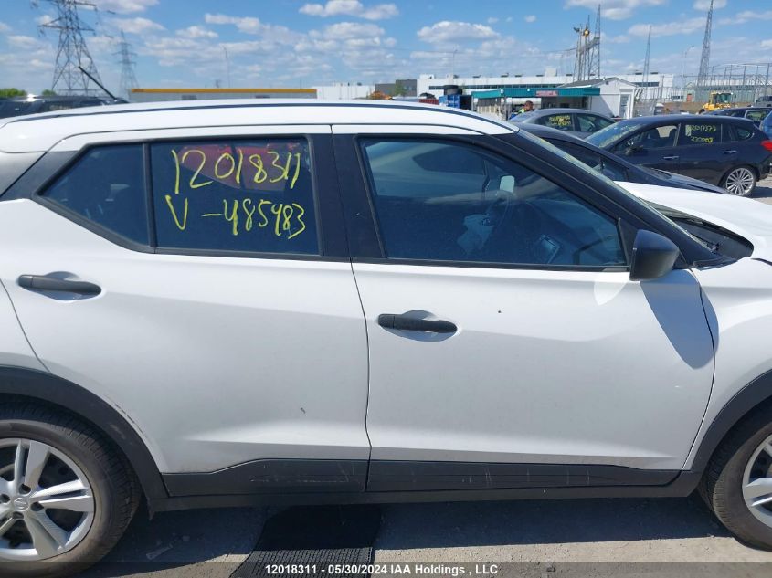 2020 Nissan Kicks VIN: 3N1CP5BV1LL485483 Lot: 12018311