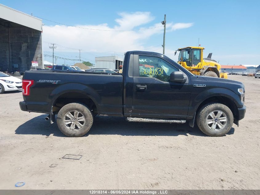2017 Ford F150 VIN: 1FTMF1E81HFC47234 Lot: 12018314