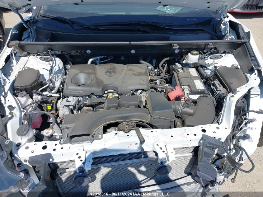 2022 Toyota Rav4 Le VIN: 2T3B1RFV1NC300597 Lot: 12018316