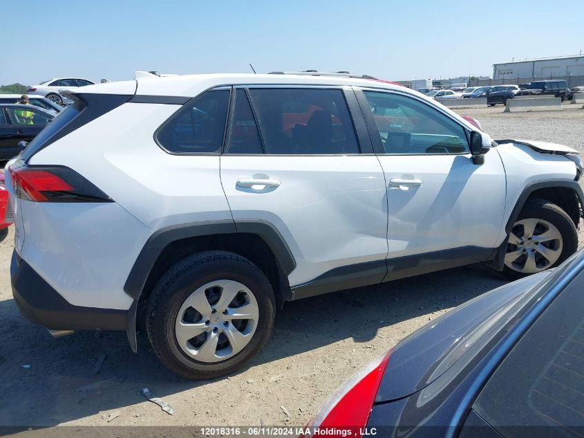 2022 Toyota Rav4 Le VIN: 2T3B1RFV1NC300597 Lot: 12018316