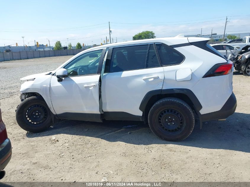 2022 Toyota Rav4 Le VIN: 2T3B1RFV1NC300597 Lot: 12018316