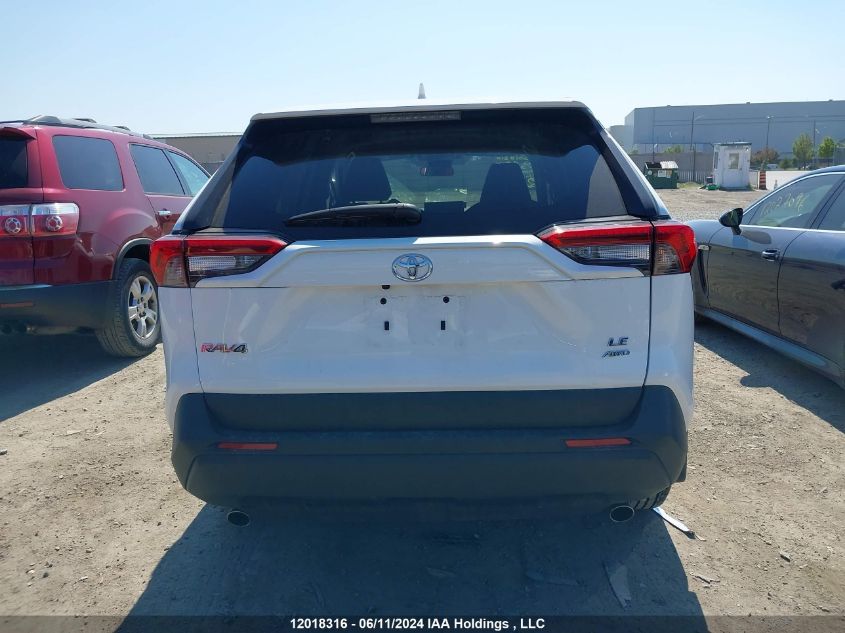 2022 Toyota Rav4 Le VIN: 2T3B1RFV1NC300597 Lot: 12018316