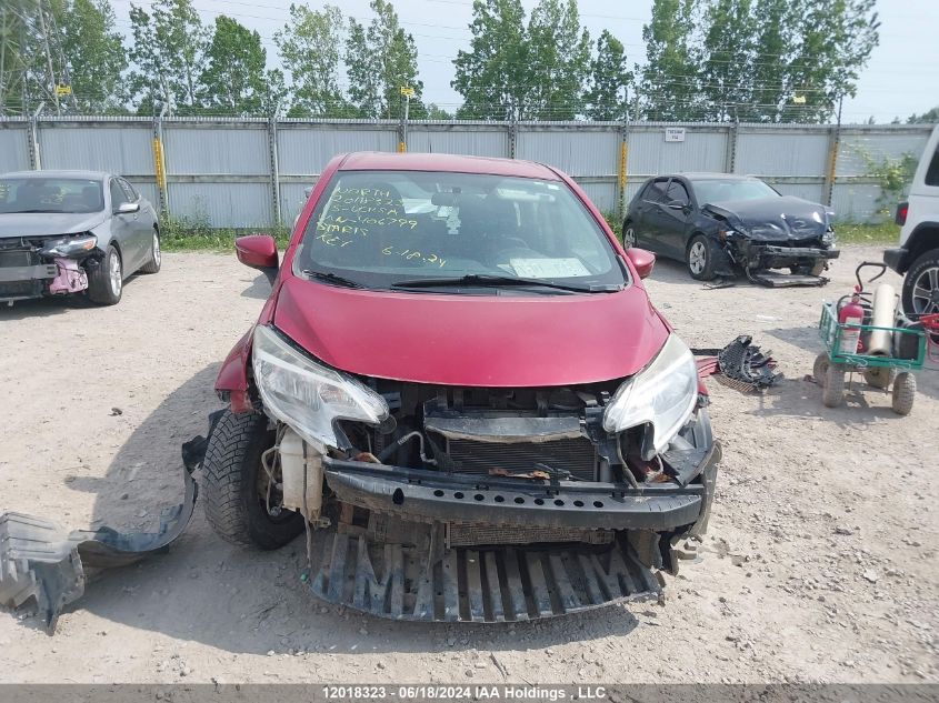 2015 Nissan Versa Note VIN: 3N1CE2CP6FL406799 Lot: 12018323