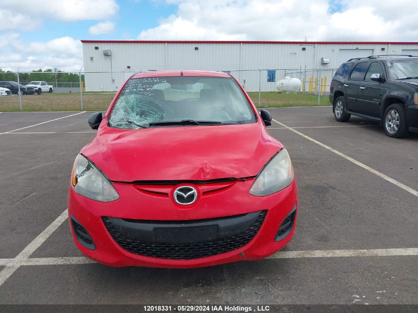 2012 Mazda Mazda2 VIN: JM1DE1KY9C0132044 Lot: 12018331