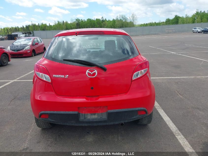 2012 Mazda Mazda2 VIN: JM1DE1KY9C0132044 Lot: 12018331