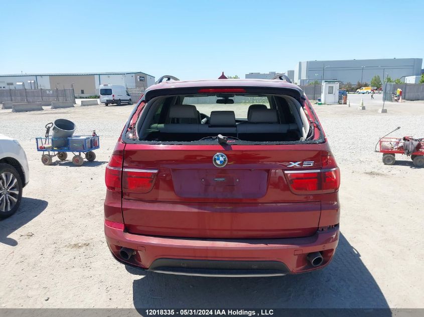 2013 BMW X5 3.5I VIN: 5UXZV4C56D0B12669 Lot: 12018335