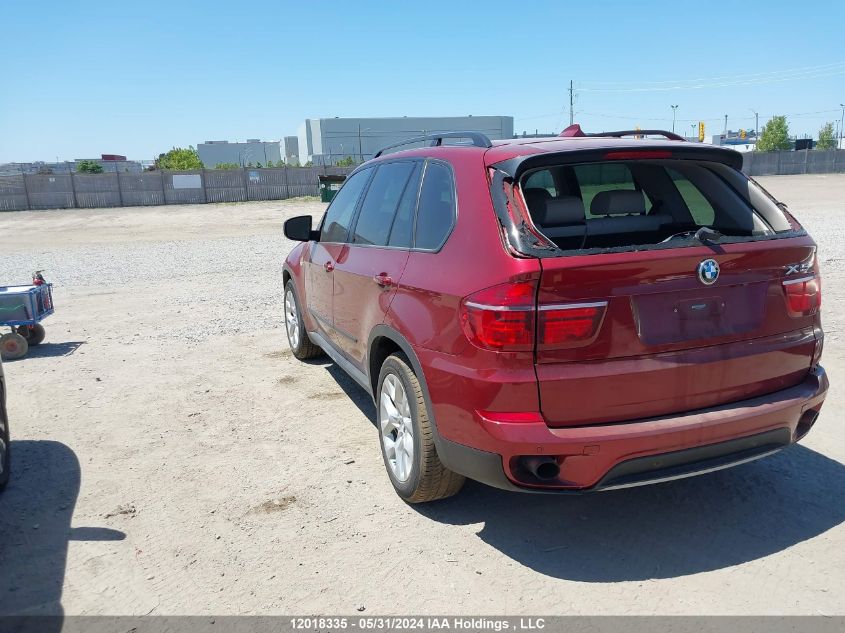 2013 BMW X5 3.5I VIN: 5UXZV4C56D0B12669 Lot: 12018335