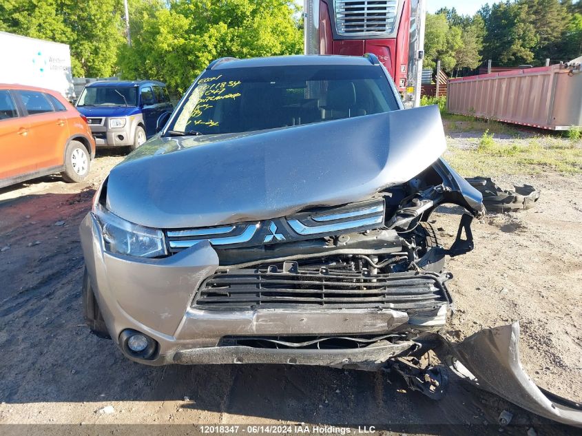 2014 Mitsubishi Outlander VIN: JA4JZ4AX1EZ603047 Lot: 12018347