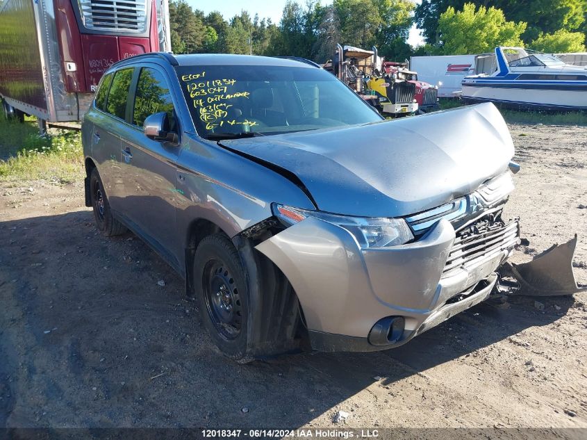 2014 Mitsubishi Outlander VIN: JA4JZ4AX1EZ603047 Lot: 12018347