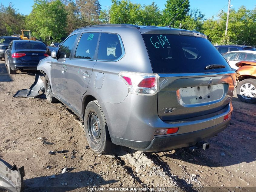 2014 Mitsubishi Outlander VIN: JA4JZ4AX1EZ603047 Lot: 12018347