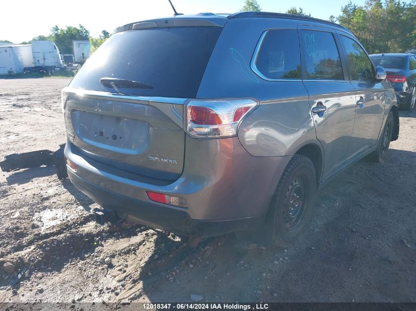 2014 Mitsubishi Outlander VIN: JA4JZ4AX1EZ603047 Lot: 12018347