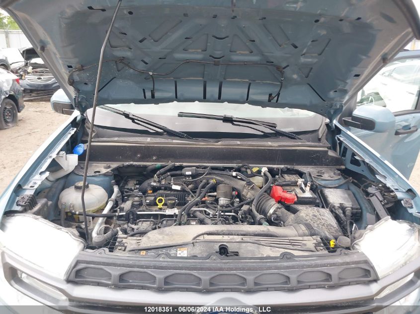 2022 Ford Maverick Xlt VIN: 3FTTW8F91NRA19969 Lot: 12018351