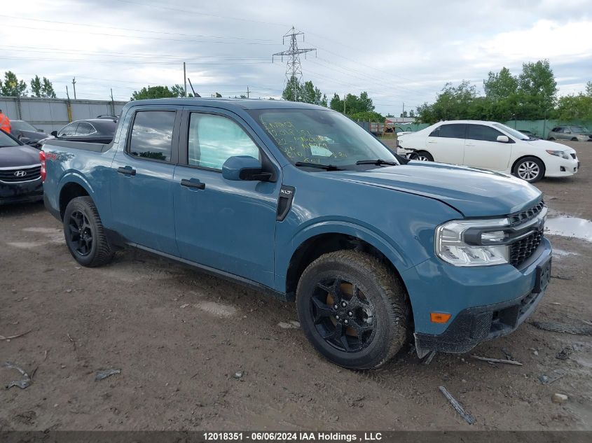 2022 Ford Maverick Xlt VIN: 3FTTW8F91NRA19969 Lot: 12018351