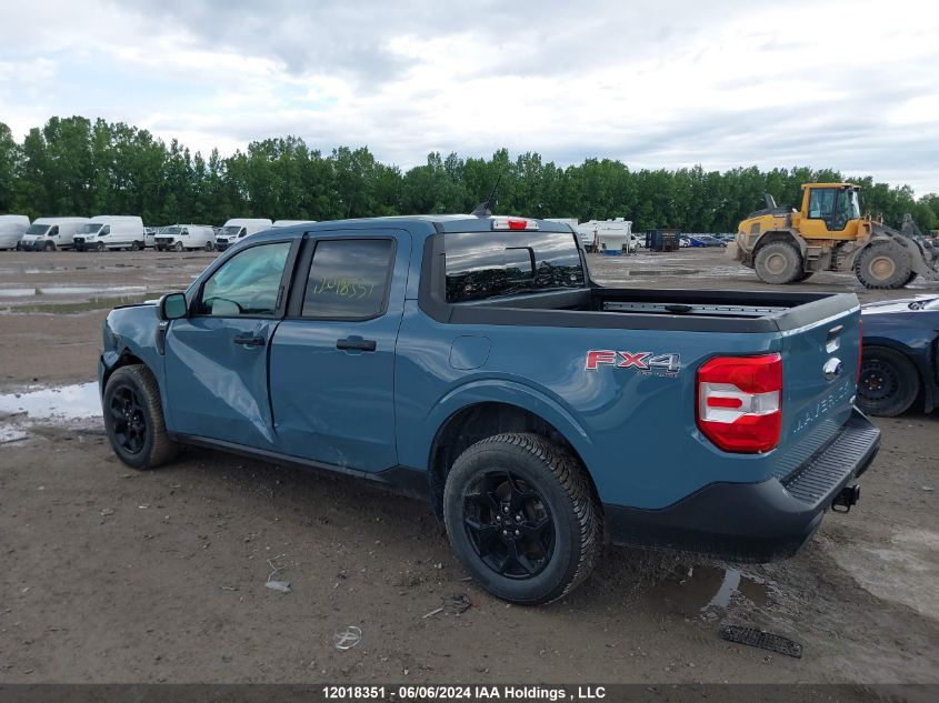 2022 Ford Maverick Xlt VIN: 3FTTW8F91NRA19969 Lot: 12018351