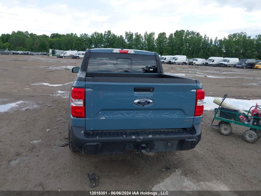 2022 Ford Maverick Xlt VIN: 3FTTW8F91NRA19969 Lot: 12018351