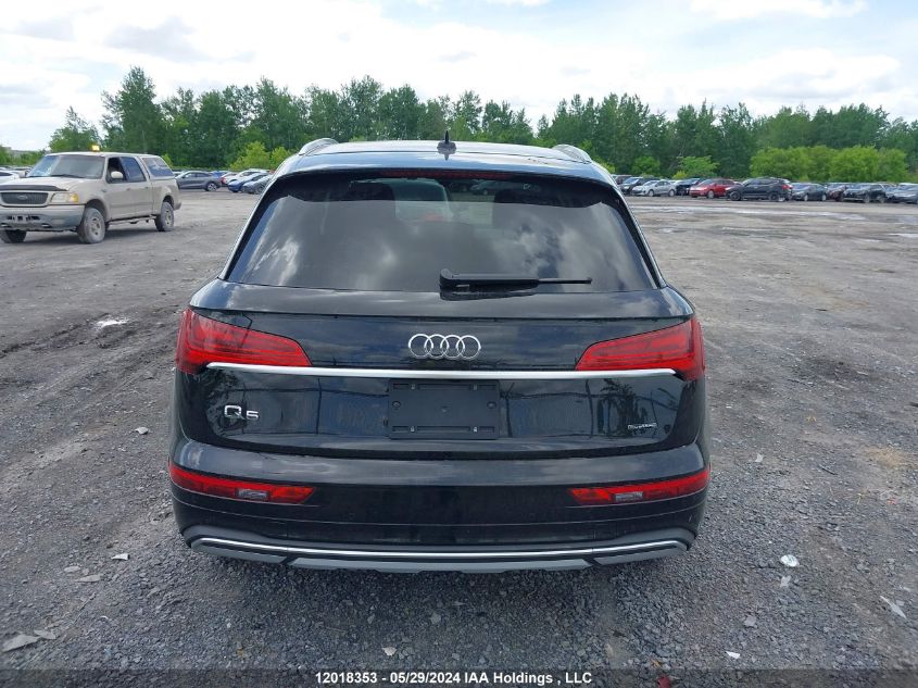 2023 Audi Q5 Premium 40 VIN: WA1ABAFY6P2125305 Lot: 12018353