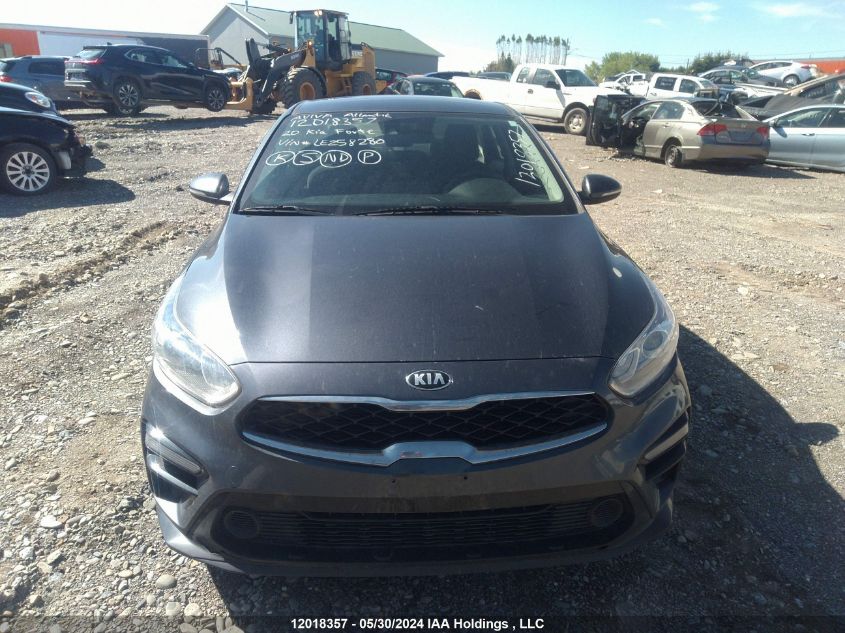 2020 Kia Forte VIN: 3KPF54AD4LE258280 Lot: 12018357