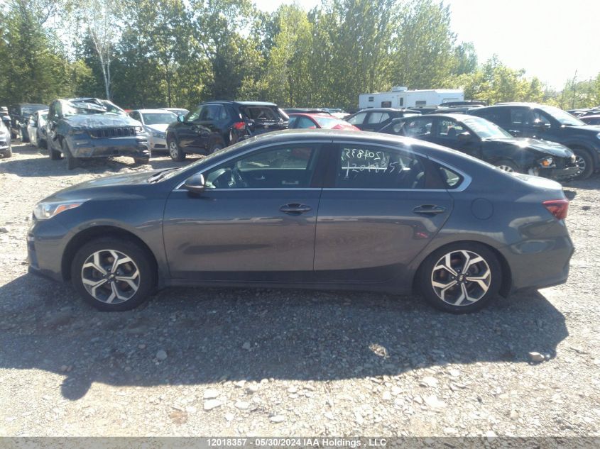 2020 Kia Forte VIN: 3KPF54AD4LE258280 Lot: 12018357