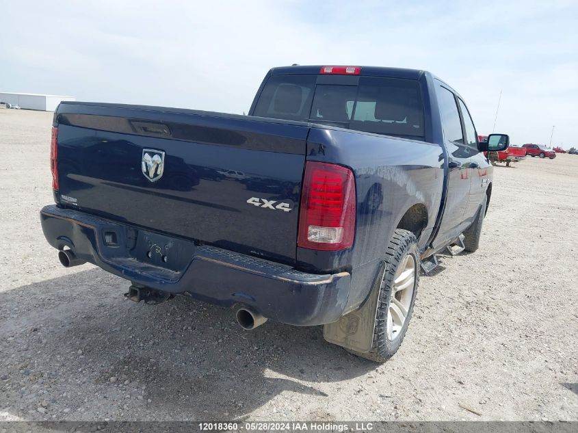 2014 Ram 1500 Sport VIN: 1C6RR7MT5ES352665 Lot: 12018360