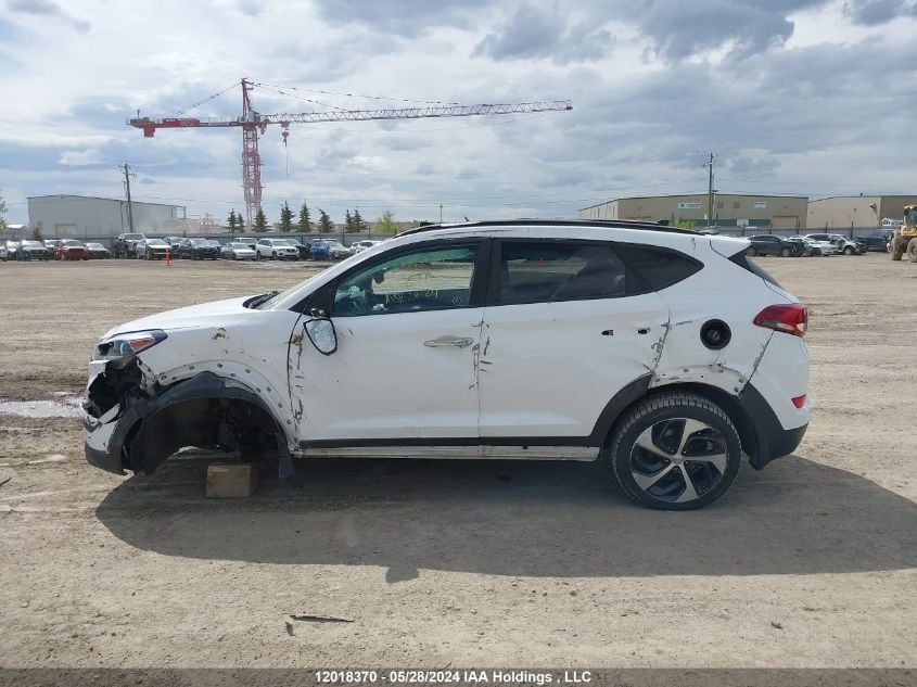 2018 Hyundai Tucson Limited/Sport And Eco/Se VIN: KM8J3CA25JU607983 Lot: 12018370