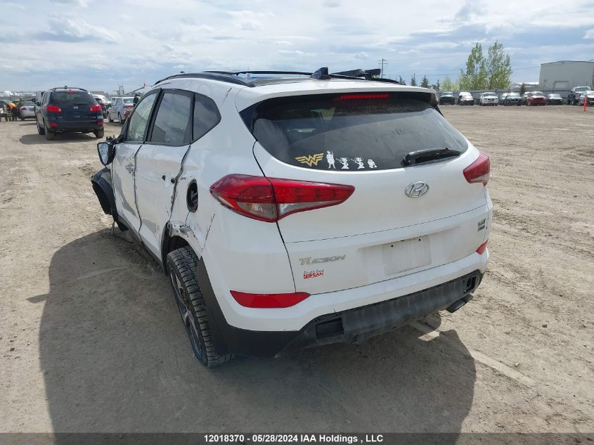 2018 Hyundai Tucson Limited/Sport And Eco/Se VIN: KM8J3CA25JU607983 Lot: 12018370