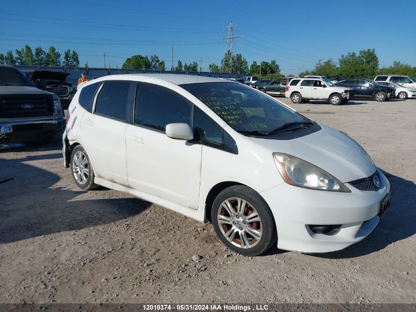 2009 Honda Fit Sport VIN: JHMGE888X9S801589 Lot: 12018374